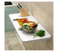 Estante de pared plegable que ahorra espacio, estante de escritorio para oficina en casa, versátil mesa de bar, 120 x 50 cm, ideal para estudio de computadora y banco de trabajo