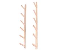 Estante de Pared Resistente para Esterilla de Yoga, Organizador para Rodillos de Espuma y decoración de Gimnasio, Soporte para Esterilla de Yoga Que Ahorra Espacio para Estudio y Uso domésti