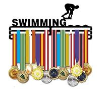 Estante de Precios de natación, exhibición de premios - Soporte de exhibición para Precios Deportivos,Iron Display Hanger Rack Frame, Soporte de de Carrera Colgante De Pared para Natación