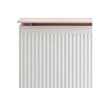 Estante de radiador delgado sobre cubierta de radiador estante superior de aluminio para clínicas, baño, entrada, decoración del hogar de fácil ajuste, 40-170 cm