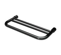 Estante de radiador toallero (Negro, Apto para: Radiador toallero)