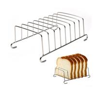 Estante de refrigeración de pan para freidora de aire hecho de acero inoxidable, soporte de cocina portátil sin bandeja, robusto y fácil de mantener