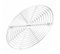 Estante de refrigeración redondo plegable de metal para asar de 12 pulgadas, apto para exteriores y cocina, por lo que es para enfriar pan y pasteles uniformemente sin humedad