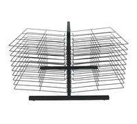 Estante de secado artístico, estante de alambre de 10 niveles para obras de arte A3, pinturas y manualidades, ideal para el aula, la escuela en casa y preescolar, diseño duradero y ahorra espacio