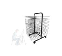 Estante de secado de arte con estantes extraíbles, estudio de arte y almacenamiento de mesa(26-Layer)