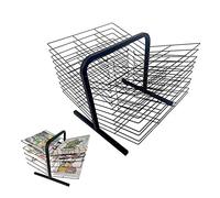 Estante de secado de arte móvil de 5 tamaños para niños y artistas, organizador de almacenamiento de pintura de doble cara sobre ruedas, estante de secado de 20 capas para el aula y el hogar, perfecto