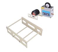 Estante de Secado de Discos de Vinilo, Dispositivo de Lavado de Discos de Vinilo de Gran Capacidad de Plástico ABS, Soporte de Secado de Discos con Diseño de Diente de Sierra