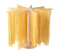 Estante de secado de pasta, estante grande de madera plegable para pasta fresca, fideos y espaguetis