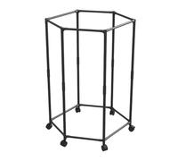 Estante de secado de ropa - Perchero hexagonal para secar ropa, ahorro de espacio, organización y almacenamiento para dormitorio, dormitorio, balcón, al aire libre, interior, manta, ropa