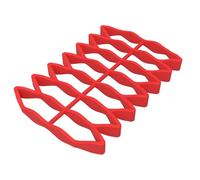 Estante de silicona para de cocina, bandeja de silicona para carne de pollo, herramienta de drenaje de, bandeja de horno para el hogar para carne, pollo, pizza, pastel, verduras