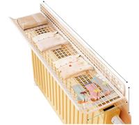 Estante de sobrecalentador para colocar toallas y necesidades de almacenamiento de luz en baños residenciales, cocinas y habitaciones de invitados con construcción sólida (blanco, 60 cm)