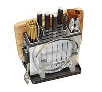 Estante De Tabla De Cortar - Soporte De Utensilios De Cocina De Pared,Organizador De Cocina Para Cucharas,Para El Hogar Dormitorio Hotel Restaurante Apartamento Alquiler Panaderías