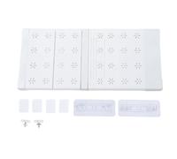 Estante de tensión expandible para armario, divisores ajustables para ropero, estante de almacenamiento telescópico sin necesidad de perforar con diseño de cobertura total para (Longitud ampliable