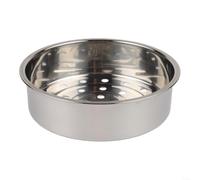Estante de vapor de acero inoxidable 304 grueso compatible con ollas arroceras y woks para cocinar al vapor saludable bollos y verduras, plata 21,1 cm (21,1 cm)