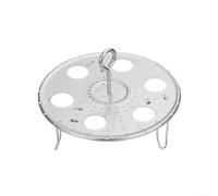 Estante de vapor plegable de acero inoxidable eficiente en el espacio, solución perfecta para todas tus necesidades de cocina (S)