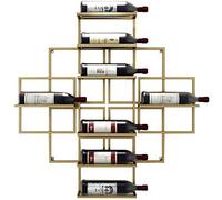 Estante de vino montado en la pared, estante de vino para colgar copas de vino, estante de metal para copas de vino, estante de almacenamiento para copas de vino, barra creativa en estilo vintage