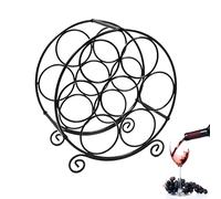 Estante de Vino para encimera | Estante de Forma Retro, Soporte de Almacenamiento de Vino Tinto | para el hogar, Sala de Estar, Cocina, Bar, gabinete, despensa, encimera, Mesa, Festival