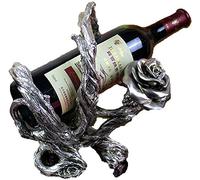 Estante de vino simple montado en la pared, estante de vino europeo de rosas para vino tinto creativo para sala de modelos, bar, decoración de KTV, regalo de boda, estante de vino pequeño