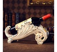 Estante de vinos Home Red Sporter Roil Glass Glass Bar S, Ceramics Modern Creative Fashion Gabinete de vinos Sala de Estar Restaurante Cocina Home Practical, 1 Elegante Interesante KeYJ