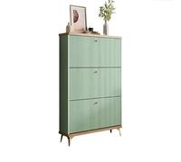 Estante de zapatos de entrada Zapatero ultrafino en la entrada de la casa, cubo basculante de gran capacidad, armario, puerta de entrada, gabinete de entrada, zapatero moderno y sencillo de lujo Acaba