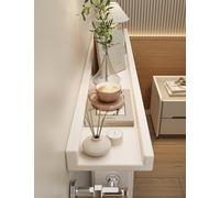 Estante Decorativo de Almacenamiento para Radiador, Balda Radiador Flotantes Pared de Madera, Cubierta Cubre-Radiadores Modernos 30-120 cm Ancho Capacidad de Carga de 30 kg(Blanco,90x12cm/35x4.7in)