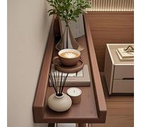 Estante Decorativo de Almacenamiento para Radiador, Balda Radiador Flotantes Pared de Madera, Cubierta Cubre-Radiadores Modernos 30-120 cm Ancho Capacidad de Carga de 30 kg(Marrón,90x15cm/35x6in)