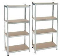 Estante Del Almacenaje Top Multi 2er Set Estantería Ensambable 160x80x40 CM