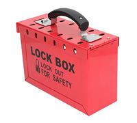 Estante del candado de la Seguridad Estación de la Etiqueta de la Cerradura, Caja de la gestión de 12 cerraduras Caja de Loto de la Placa de Acero de Alta Temperatura Que rocía