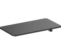 Estante Duravit para barra de ducha, 210x115x60mm, negro mate, 41000611