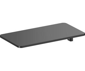 Estante Duravit para barra de ducha, 210x115x60mm, negro mate, 41000611