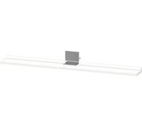 Estante Duravit Sivida, soporte cromado, 1000x115x35mm, SV7433010180000, Color: Blanco Mate