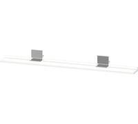 Estante Duravit Sivida, soporte cromado, 1200x115x35mm, SV7434010180000, Color: Blanco Mate