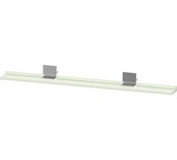 Estante Duravit Sivida, soporte cromado, 1280x115x35mm, SV7435010HH0000, Color: Verde pálido mate