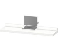 Estante Duravit Sivida, soporte cromado, 400x115x35mm, SV7430010180000, Color: Blanco Mate