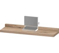 Estante Duravit Sivida, soporte cromado, 400x115x35mm, SV7430010550000, Color: Roble jaspeado