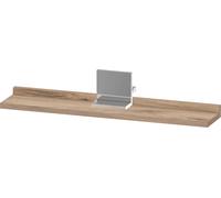 Estante Duravit Sivida, soporte cromado, 600x115x35mm, SV7431010550000, Color: Roble jaspeado