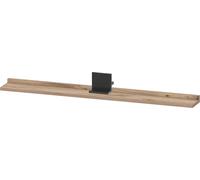 Estante Duravit Sivida, soporte diamante negro mate, 1000x115x35mm, SV74330BD550000, Color: Roble jaspeado