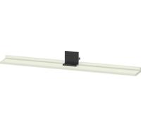 Estante Duravit Sivida, soporte diamante negro mate, 1000x115x35mm, SV74330BDHH0000, Color: Verde pálido mate