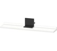 Estante Duravit Sivida, soporte diamante negro mate, 600x115x35mm, SV74310BD180000, Color: Blanco Mate