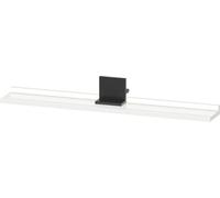 Estante Duravit Sivida, soporte diamante negro mate, 800x115x35mm, SV74320BD220000, Color: Blanco brillo intenso