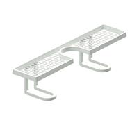Estante Encimera del lavabo del baño | Sin taladrar 50 Cm Forma en U Drenaje Rápido | Organizador sobre el lavabo cuarto de baño - para vaso cosmético champú pieza de agua cocina