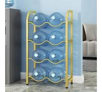 Estante enfriador de agua, organizador de almacenamiento de acero inoxidable resistente para el hogar, cocina, oficina