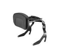 Estante Equipaje Trasero Moto Portaequipajes con Respaldo para Motocicleta Sissy Bar