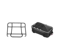 Estante Equipaje Trasero Moto Portaequipajes Topcase Bolsa Trasera Bolsas para Equipaje Barandilla