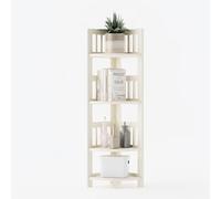 Estante esquinero en forma de L, solución de almacenamiento que ahorra espacio para sala de estar, cocina, oficina en casa, soporte versátil para plantas