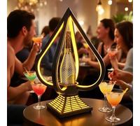 Estante Exhibidor De Botellas As De Picas - Expositor Led Para Botellas De ChampáN, Con IluminacióN Vip Y Control Remoto, Para Bares, Clubes, Fiestas