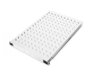Estante extraíble de 19" 1U para armarios DIGITUS G/720 gris (RAL 7035) 44x483x720 mm, hasta 65 kg, gris (RAL 7035)