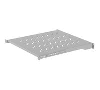 Estante fijo 1U Lanberg AK-1005-S para armario rack 19" 800mm acero gris 25kg
