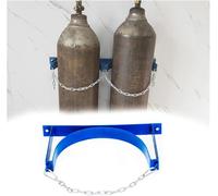 Estante fijo de pared for cilindros, ideal for el almacenamiento de cilindros en escuelas, hogares y hospitales.(1 Bottle - 13.8x7.9 in)