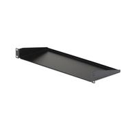 StarTech Bandeja para rack 1U CABSHELF1U – 19" acero de servicio pesado 15kg 18cm Negro